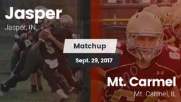Matchup: Jasper vs. Mt. Carmel  2017