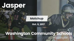 Matchup: Jasper vs. Washington Community Schools 2017