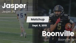Matchup: Jasper vs. Boonville  2019