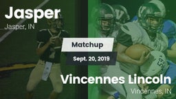 Matchup: Jasper vs. Vincennes Lincoln  2019