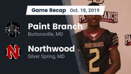 Recap: Paint Branch  vs. Northwood  2019