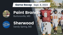 Recap: Paint Branch  vs. Sherwood  2023