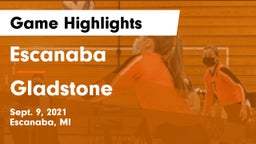 Escanaba  vs Gladstone  Game Highlights - Sept. 9, 2021