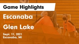 Escanaba  vs Glen Lake   Game Highlights - Sept. 11, 2021
