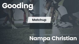 Matchup: Gooding vs. Nampa Christian  2016