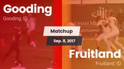 Matchup: Gooding vs. Fruitland  2017