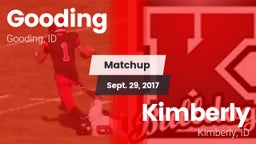 Matchup: Gooding vs. Kimberly  2017