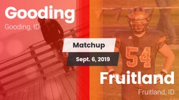 Matchup: Gooding vs. Fruitland  2019