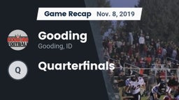 Recap: Gooding  vs. Quarterfinals 2019
