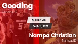 Matchup: Gooding vs. Nampa Christian  2020