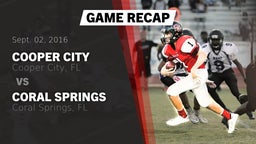 Recap: Cooper City  vs. Coral Springs  2016