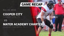 Recap: Cooper City  vs. Mater Academy Charter  2016