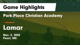 Park Place Christian Academy  vs Lamar  Game Highlights - Nov. 5, 2020