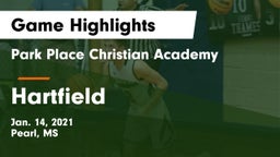 Park Place Christian Academy  vs Hartfield Game Highlights - Jan. 14, 2021