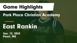 Park Place Christian Academy  vs East Rankin Game Highlights - Jan. 12, 2024
