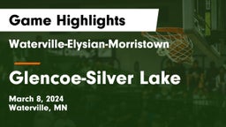 Waterville-Elysian-Morristown  vs Glencoe-Silver Lake  Game Highlights - March 8, 2024