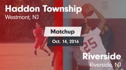 Matchup: Haddon Township vs. Riverside  2015