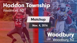 Matchup: Haddon Township vs. Woodbury  2016