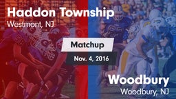 Matchup: Haddon Township vs. Woodbury  2015