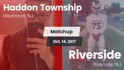 Matchup: Haddon Township vs. Riverside  2017