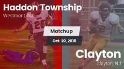 Matchup: Haddon Township vs. Clayton  2018