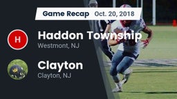Recap: Haddon Township  vs. Clayton  2018