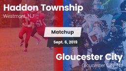 Matchup: Haddon Township vs. Gloucester City  2019