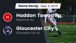 Recap: Haddon Township  vs. Gloucester City  2019