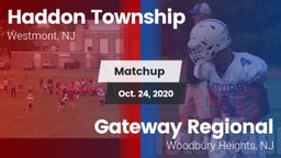 Matchup: Haddon Township vs. Gateway Regional  2020