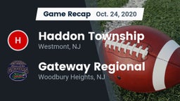 Recap: Haddon Township  vs. Gateway Regional  2020