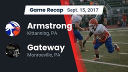Recap: Armstrong  vs. Gateway  2017