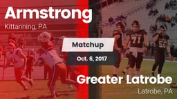 Matchup: Armstrong vs. Greater Latrobe  2017