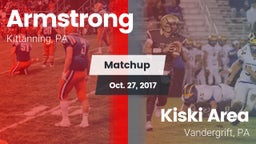 Matchup: Armstrong vs. Kiski Area  2017