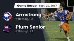 Recap: Armstrong  vs. Plum Senior  2017