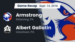 Recap: Armstrong  vs. Albert Gallatin 2018