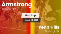 Matchup: Armstrong vs. Penn Hills  2018