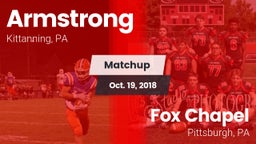 Matchup: Armstrong vs. Fox Chapel  2018