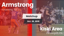 Matchup: Armstrong vs. Kiski Area  2018