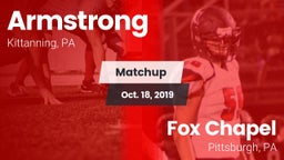 Matchup: Armstrong vs. Fox Chapel  2019
