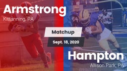 Matchup: Armstrong vs. Hampton  2020