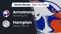 Recap: Armstrong  vs. Hampton  2020