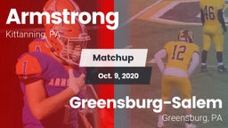 Matchup: Armstrong vs. Greensburg-Salem  2020