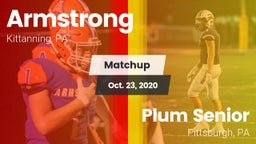 Matchup: Armstrong vs. Plum Senior  2020