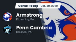 Recap: Armstrong  vs. Penn Cambria  2020