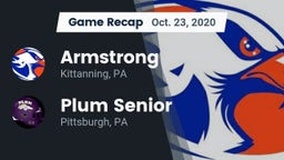 Recap: Armstrong  vs. Plum Senior  2020