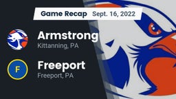 Recap: Armstrong  vs. Freeport  2022