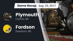 Recap: Plymouth  vs. Fordson  2017