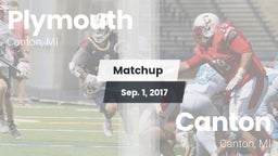 Matchup: Plymouth vs. Canton  2017