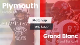 Matchup: Plymouth vs. Grand Blanc  2017