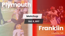 Matchup: Plymouth vs. Franklin  2017